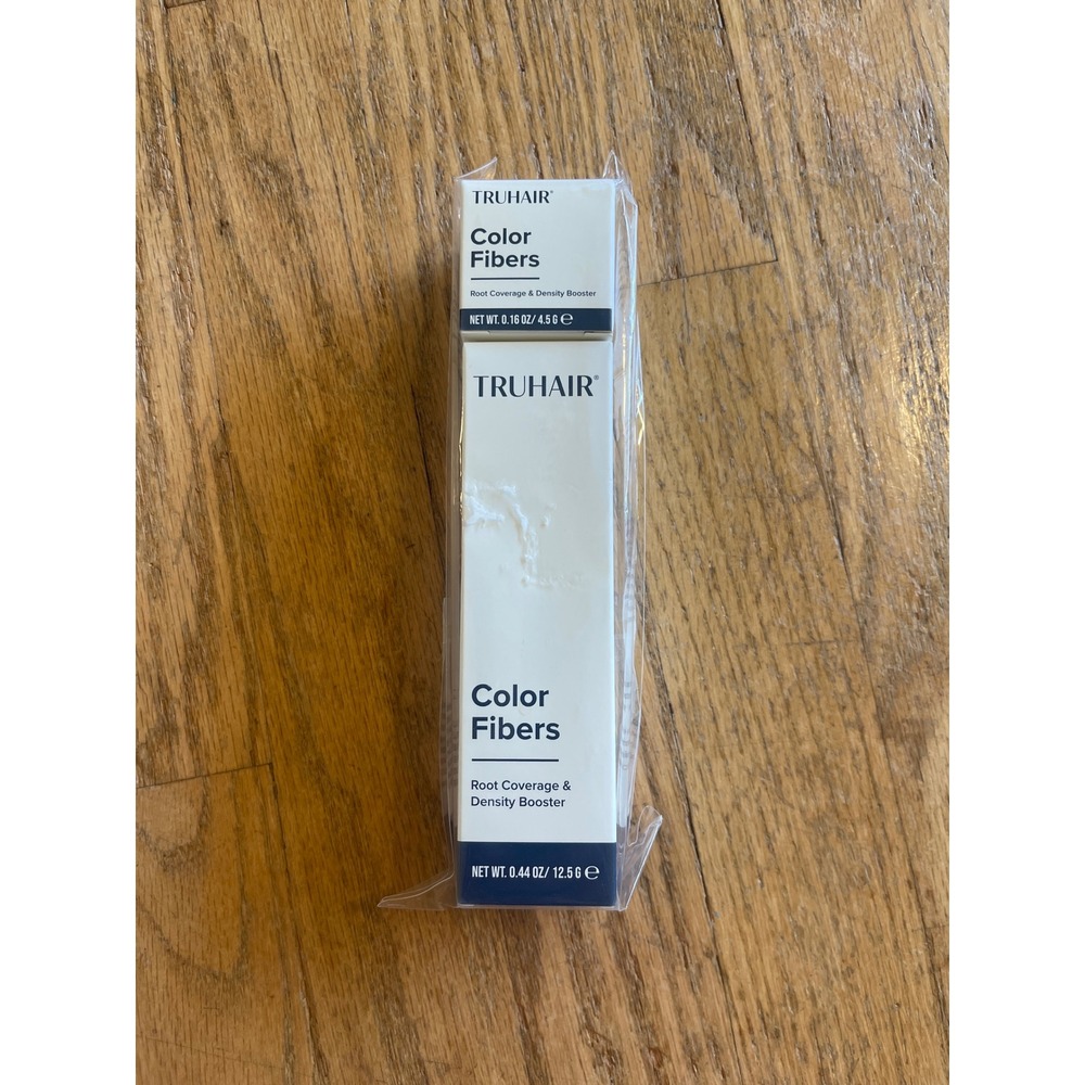 TRUHAIR Color Fibers LIGHT BROWN Root Coverage Density Booster Factory Sealed
